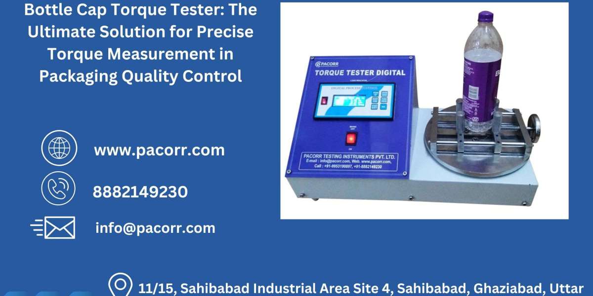 Bottle Cap Torque Tester: An Indispensable Tool for Product Integrity and Consumer Safety